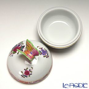 ヘレンド アポニーフラワー 06033-0-17 ラウンドボックス 8cm