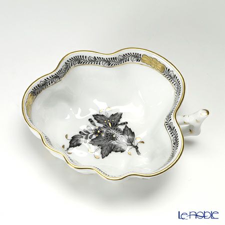 ヘレンド アポニーブラック 00492-0-00 オープンシュガー 10.5cm