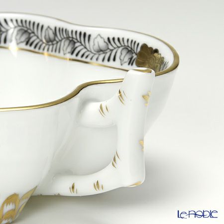 ヘレンド アポニーブラック 00492-0-00 オープンシュガー 10.5cm