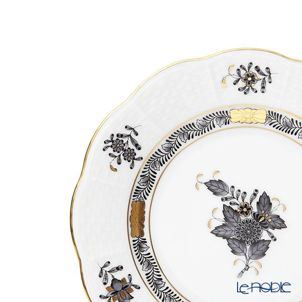 ヘレンド アポニーブラック 00513-0-00 プレート 15cm