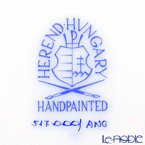 ヘレンド アポニーブラック 00517-0-00 プレート 19cm