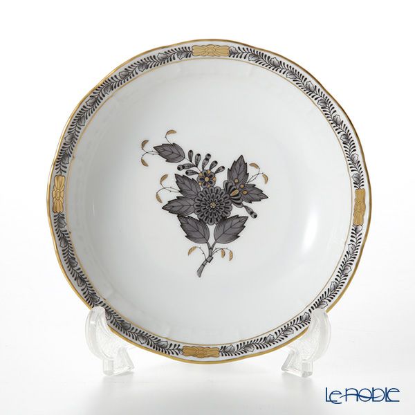 ヘレンド アポニーブラック 00704-1-00 フルーツボウル 13.5cm