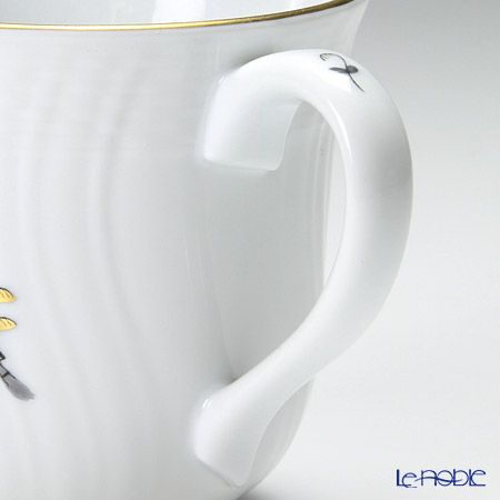 ヘレンド アポニーブラック 01729-0-00／1729 マグ 250ml