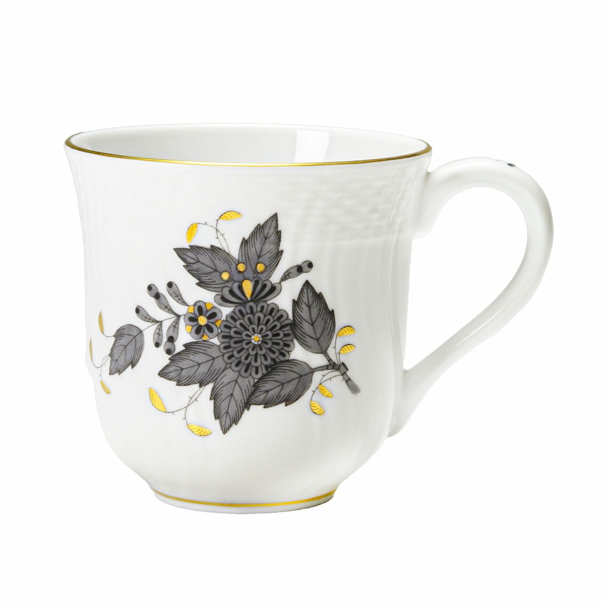 ヘレンド アポニーブラック 01729-0-00／1729 マグ 250ml