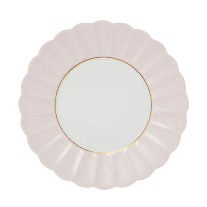 アウガルテン（AUGARTEN） メロン ライトピンク （SA828CR） プレート 20cm（015）インナーリムゴールド