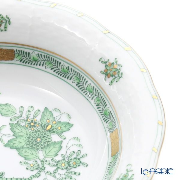 ヘレンド インドの華グリーン 00330-0-00 オートミール 16.7cm