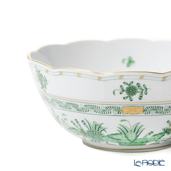 ヘレンド インドの華グリーン FV 00365-0-00 ボウル 16cm