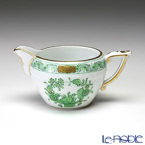 ヘレンド インドの華グリーン 00649-0-00／649 クリーマー 100ml