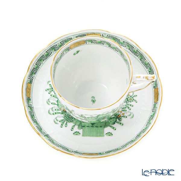 ヘレンド インドの華グリーン 00706-0-00 コーヒーカップ＆ソーサー 160ml