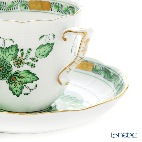 ヘレンド インドの華グリーン 00706-0-00 コーヒーカップ＆ソーサー 160ml