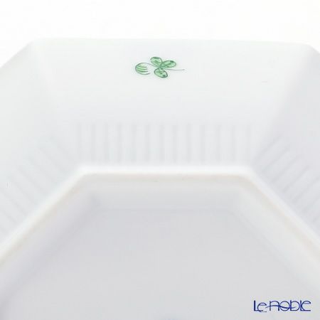 ヘレンド インドの華グリーン 04304-1-00 小皿（オクタゴナル） 13.5cm