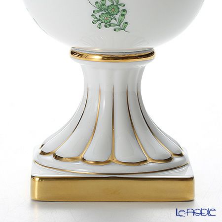 ヘレンド インドの華グリーン 06431-0-00／6431 ベース 24cm