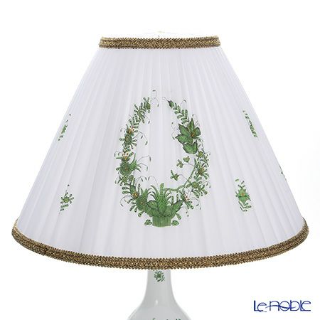 ヘレンド インドの華グリーン 06737-9-00／6734 ランプ