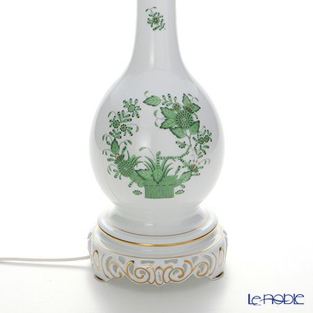 ヘレンド インドの華グリーン 06737-9-00／6734 ランプ