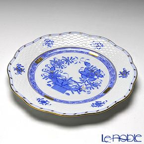 ヘレンド インドの華ブルー 00517-0-00 プレート 19cm