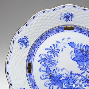ヘレンド インドの華ブルー 00517-0-00 プレート 19cm