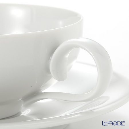 アウガルテン（AUGARTEN） エナホワイト（1000） ティーカップ＆ソーサー 200ml（021）