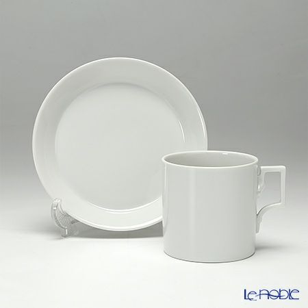 アウガルテン（AUGARTEN） ハプスブルクホワイト（1000） コーヒーカップ＆ソーサー 150ml（059）