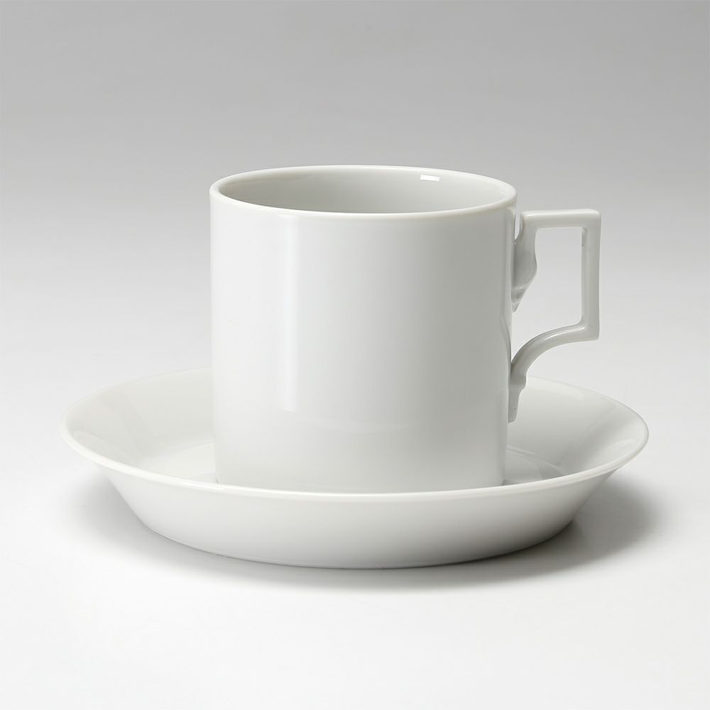 アウガルテン（AUGARTEN） ハプスブルクホワイト（1000） コーヒーカップ＆ソーサー 150ml（059）