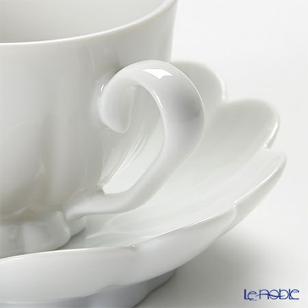 アウガルテン（AUGARTEN） メロン ホワイト（1000） モカカップ＆ソーサー 50ml （015）