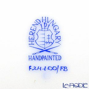 ヘレンド インドの華ブルー 00724-0-00／724 ティーカップ＆ソーサー 200ml