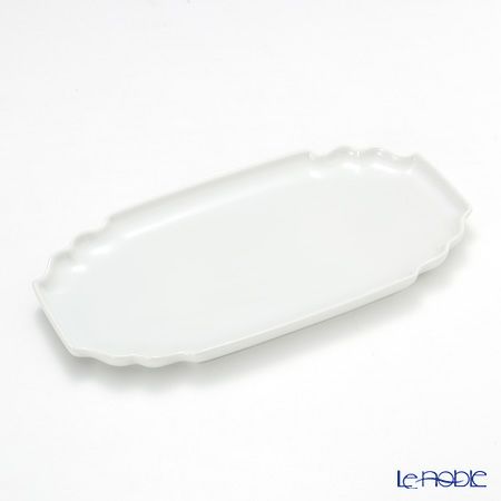 アウガルテン（AUGARTEN） ホワイト（1000） サンドイッチトレイ 25×14cm（746）