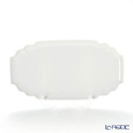 アウガルテン（AUGARTEN） ホワイト（1000） サンドイッチトレイ 25×14cm（746）