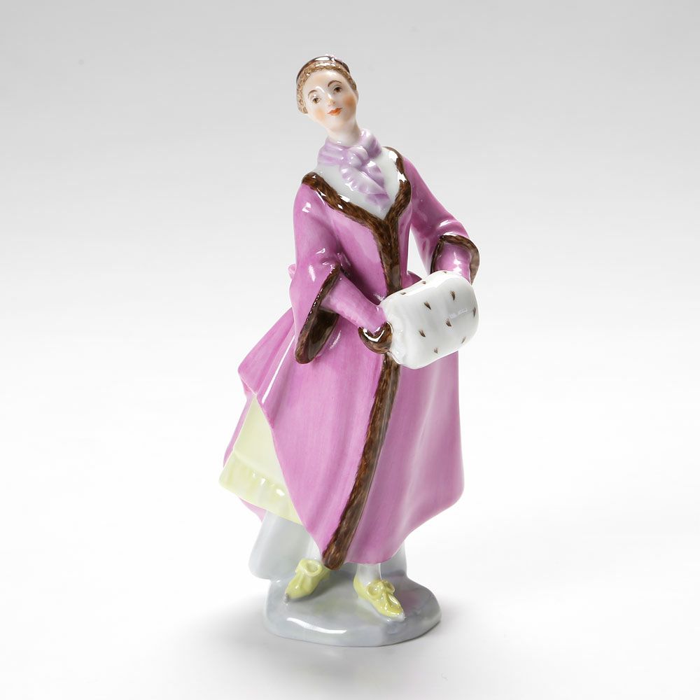 アウガルテン（AUGARTEN） フィギュリン（011210） スケートをする少女 1002