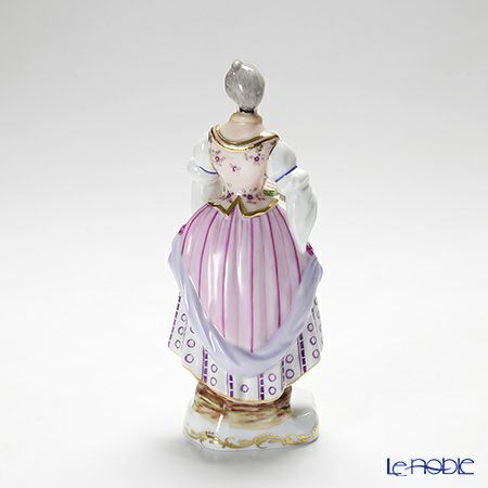 アウガルテン（AUGARTEN） フィギュリン（011210） チェス台を持ったウェイトレス 1007