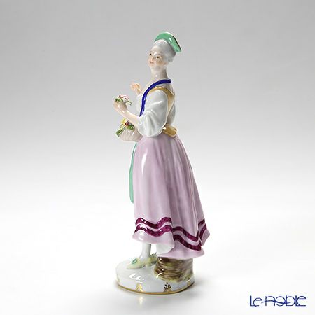 アウガルテン（AUGARTEN） フィギュリン（011210） 花を売る女 23cm 1008