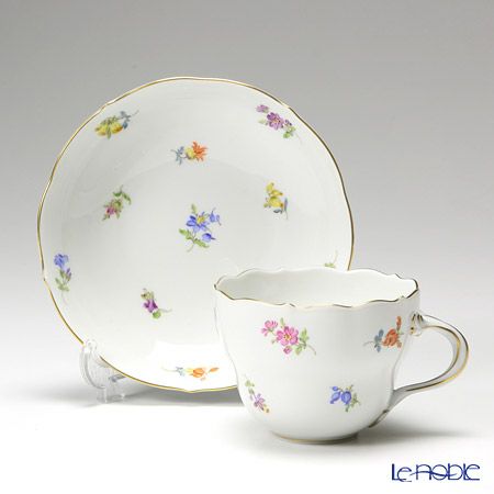 マイセン（Meissen） 散らし小花 010110／00582 コーヒーカップ＆ソーサー 200ml