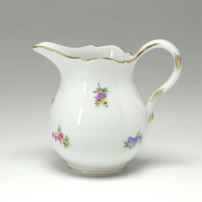 マイセン（Meissen） 散らし小花 010110／00763 クリーマー 9cm／150ml