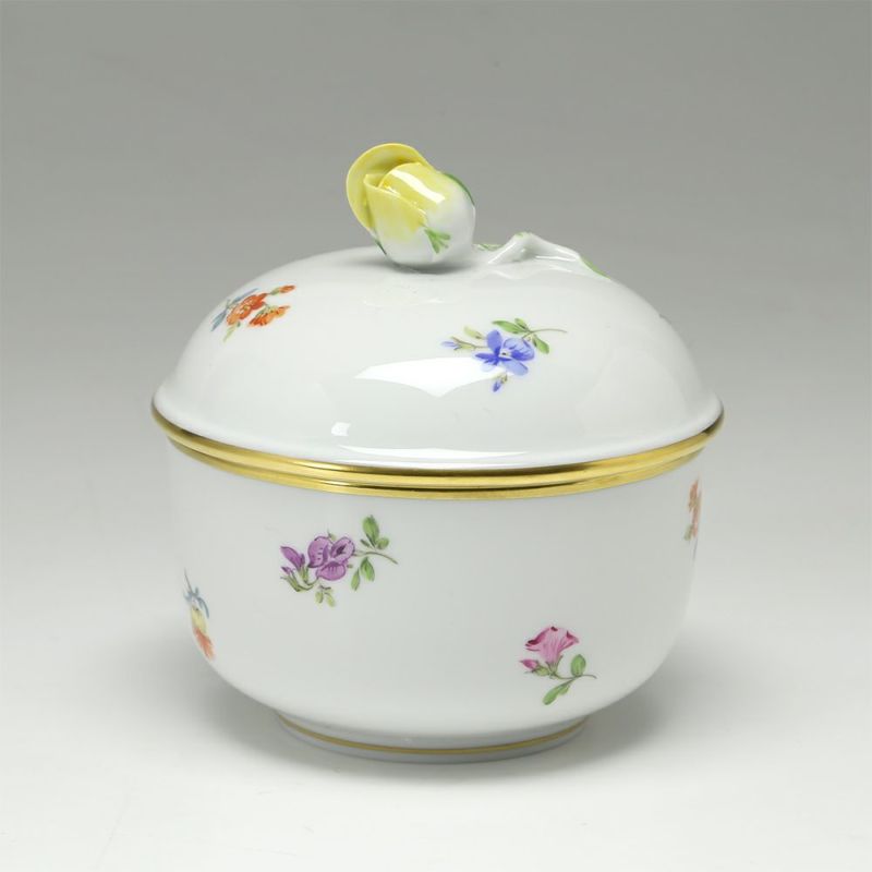 マイセン（Meissen） 散らし小花 010110／00822 シュガー 9cm