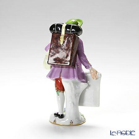 アウガルテン（AUGARTEN） フィギュリン（011210） 地図を売る商人 18cm 1012