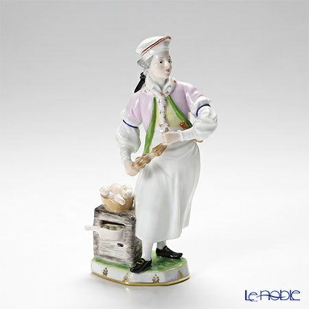 アウガルテン（AUGARTEN） フィギュリン（011210） ローストチキンを売る商人 1013