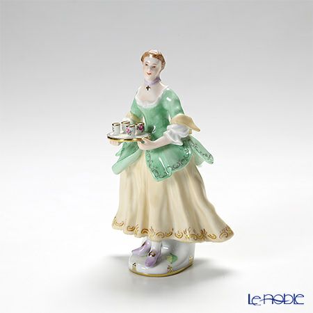アウガルテン（AUGARTEN） フィギュリン（011210） ホットチョコレートを運ぶ少女 1015