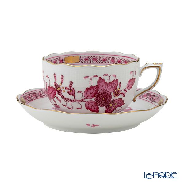 ヘレンド インドの華ピンク 00724-0-00／724 ティーカップ＆ソーサー 200ml