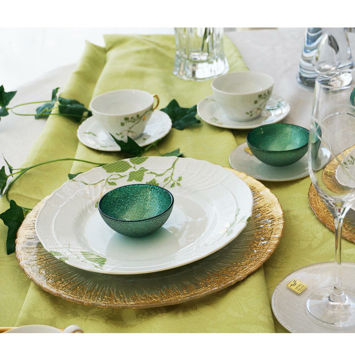 ジノリ1735／リチャード ジノリ（GINORI 1735／Richard Ginori） フィオーリ ヴェルディ プレート 26cm