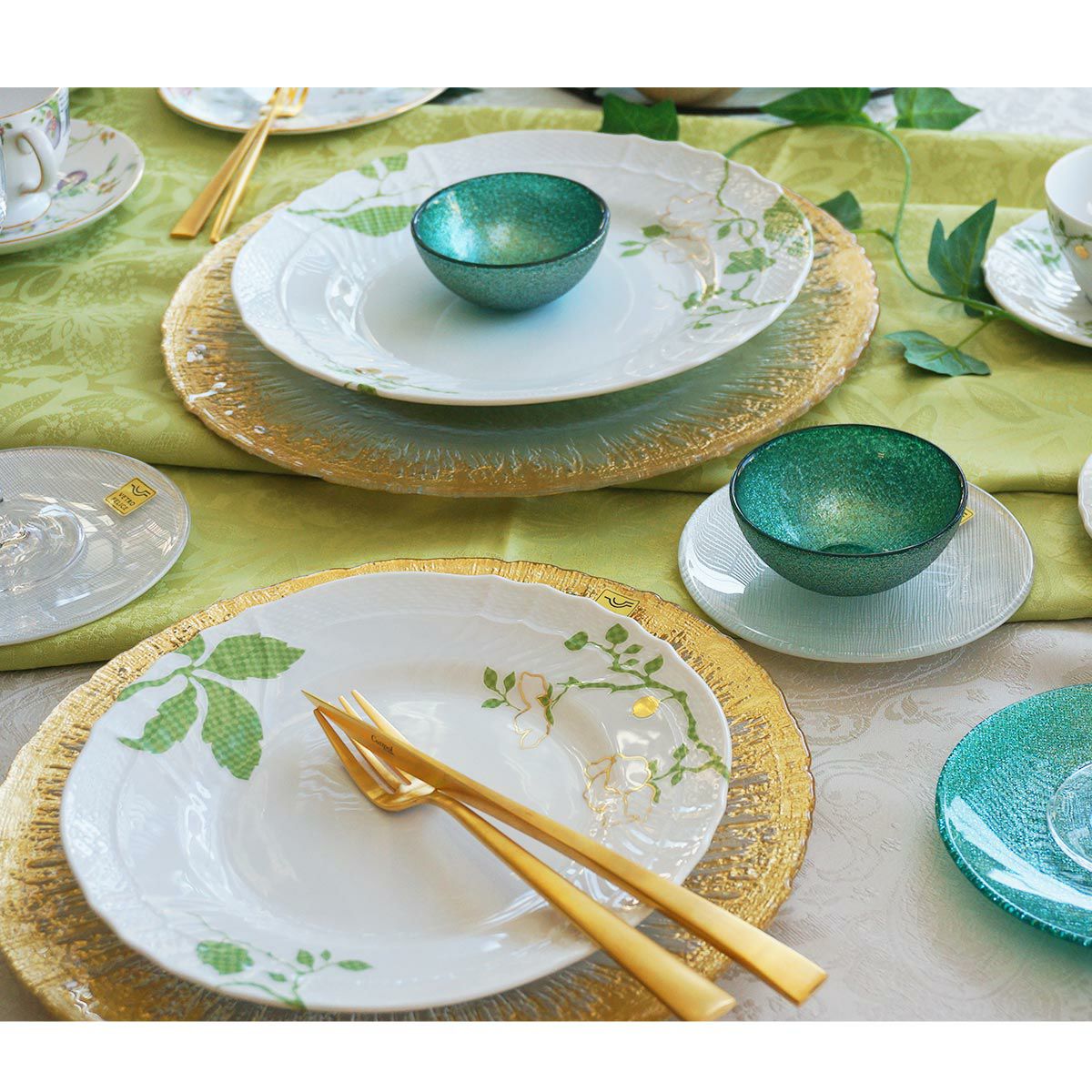 ジノリ1735／リチャード ジノリ（GINORI 1735／Richard Ginori） フィオーリ ヴェルディ プレート 26cm