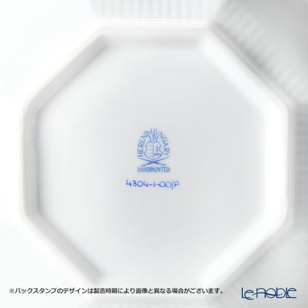 ヘレンド (HEREND) インドの華ピンク P オクタゴナルカップ＆ソーサー 04304-0-00