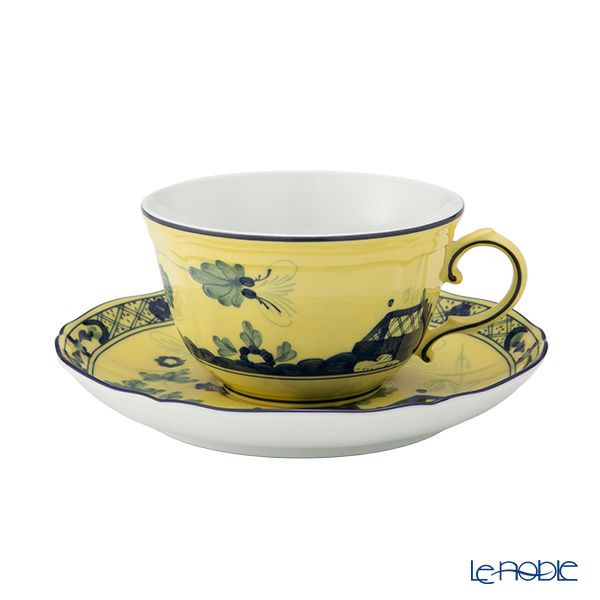 ジノリ1735／リチャード ジノリ（GINORI 1735／Richard Ginori） オリエンテイタリアーノ ティーカップ＆ソーサー チトリーノ／レモン 240ml／15cm