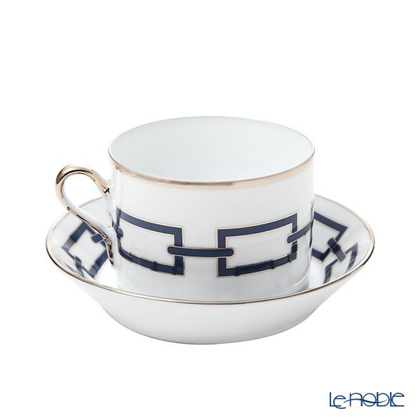 ジノリ1735／リチャード ジノリ（GINORI 1735／Richard Ginori） カテーネ サファイア ティーカップ＆ソーサー ブルー 200ml／13.5cm