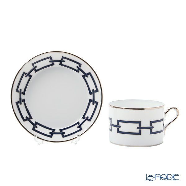 ジノリ1735／リチャード ジノリ（GINORI 1735／Richard Ginori） カテーネ サファイア ティーカップ＆ソーサー ブルー 200ml／13.5cm