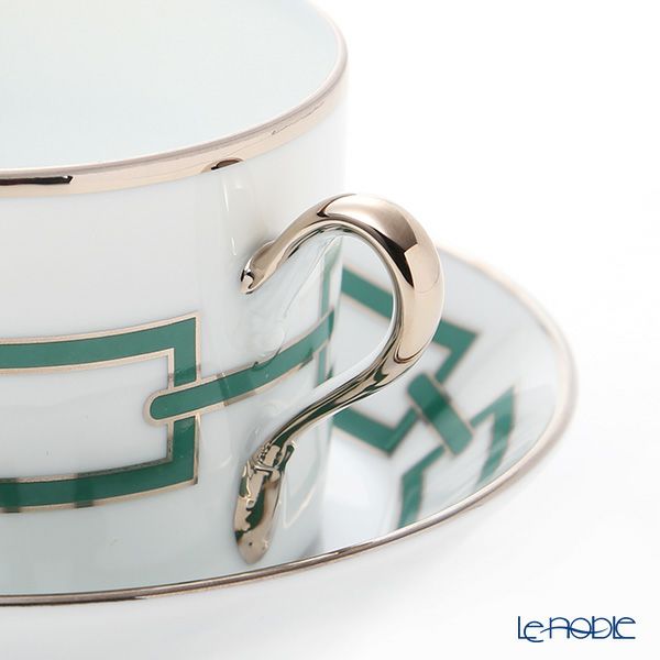 ジノリ1735／リチャード ジノリ（GINORI 1735／Richard Ginori） カテーネ エメラルド ティーカップ＆ソーサー グリーン 200ml／13.5cm