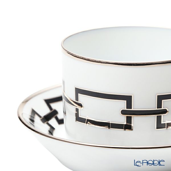 ジノリ1735／リチャード ジノリ（GINORI 1735／Richard Ginori） カテーネ ネーロ ティーカップ＆ソーサー ブラック 200ml／13.5cm