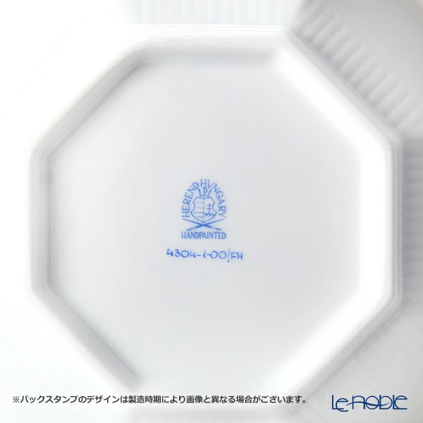 ヘレンド インドの華オレンジ FH オクタゴナルカップ＆ソーサー 04304-0-00