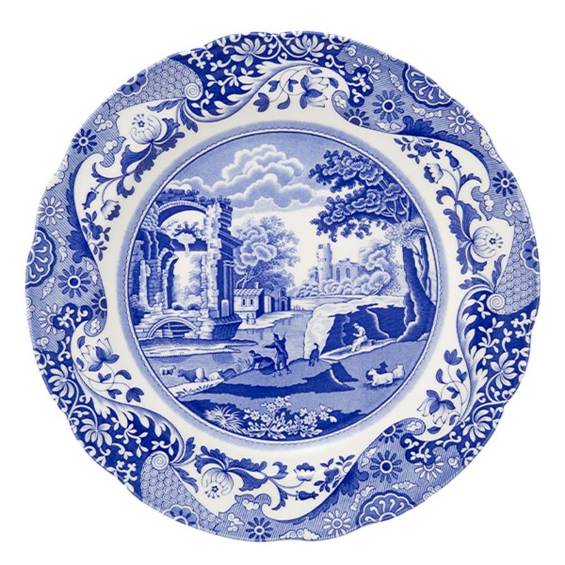 スポード ブルーイタリアン プレート 27cm | ブランド洋食器専門店ル