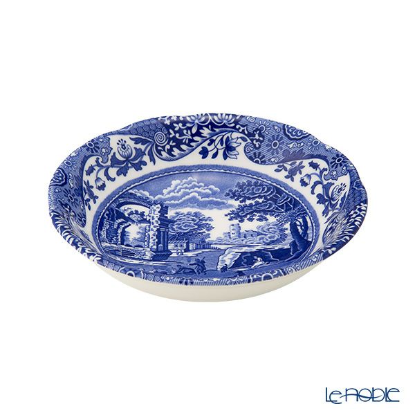 スポード ブルーイタリアン シリアルボウル 15cm