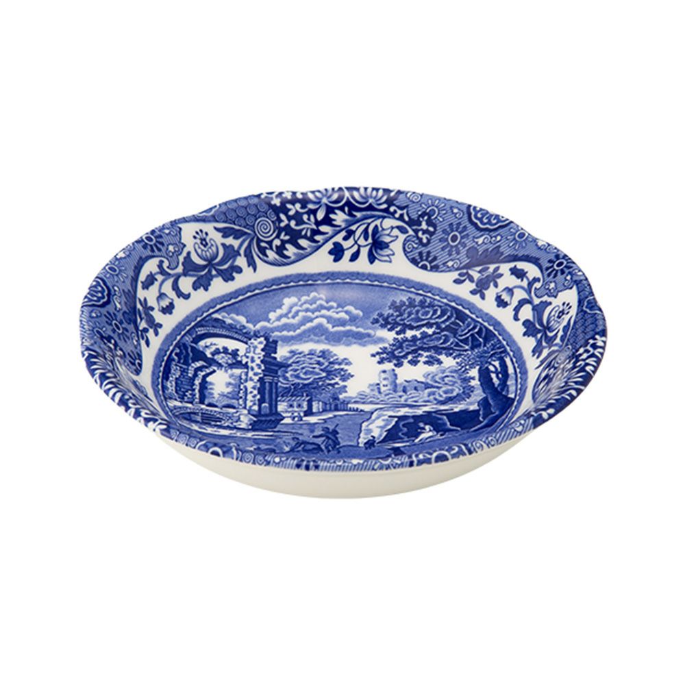 スポード ブルーイタリアン シリアルボウル 15cm