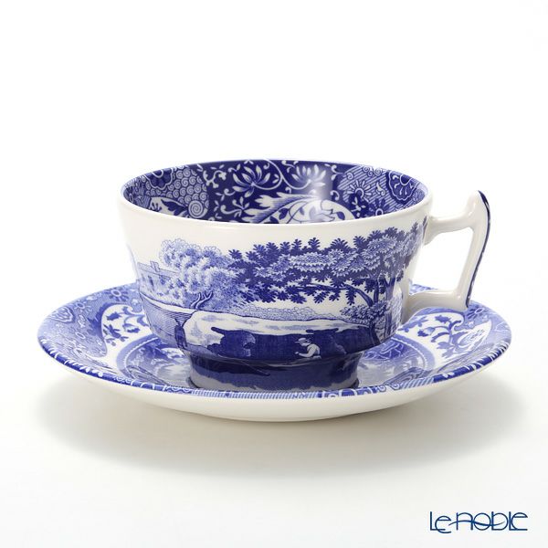 スポード ブルーイタリアン ティーカップ＆ソーサー 200ml